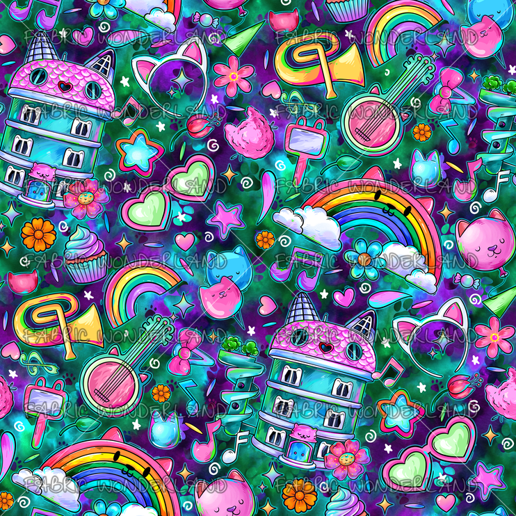 GB doll house Coord - Dark