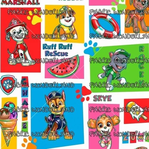 Pups Summer Rescue - White