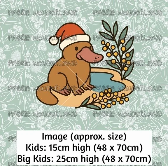 Jingle Bells Platypus - Sage - Scale.jpg