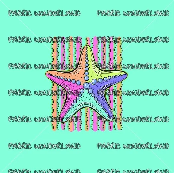 Swim safe Starfish - Teal