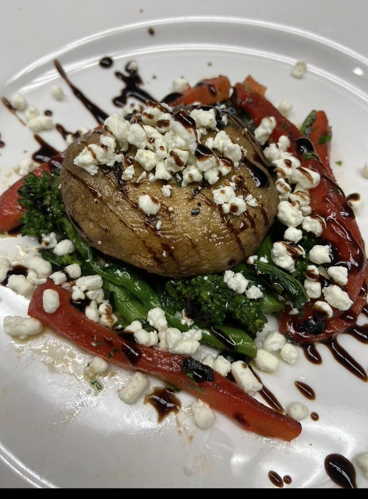 Grilled portobello westerly