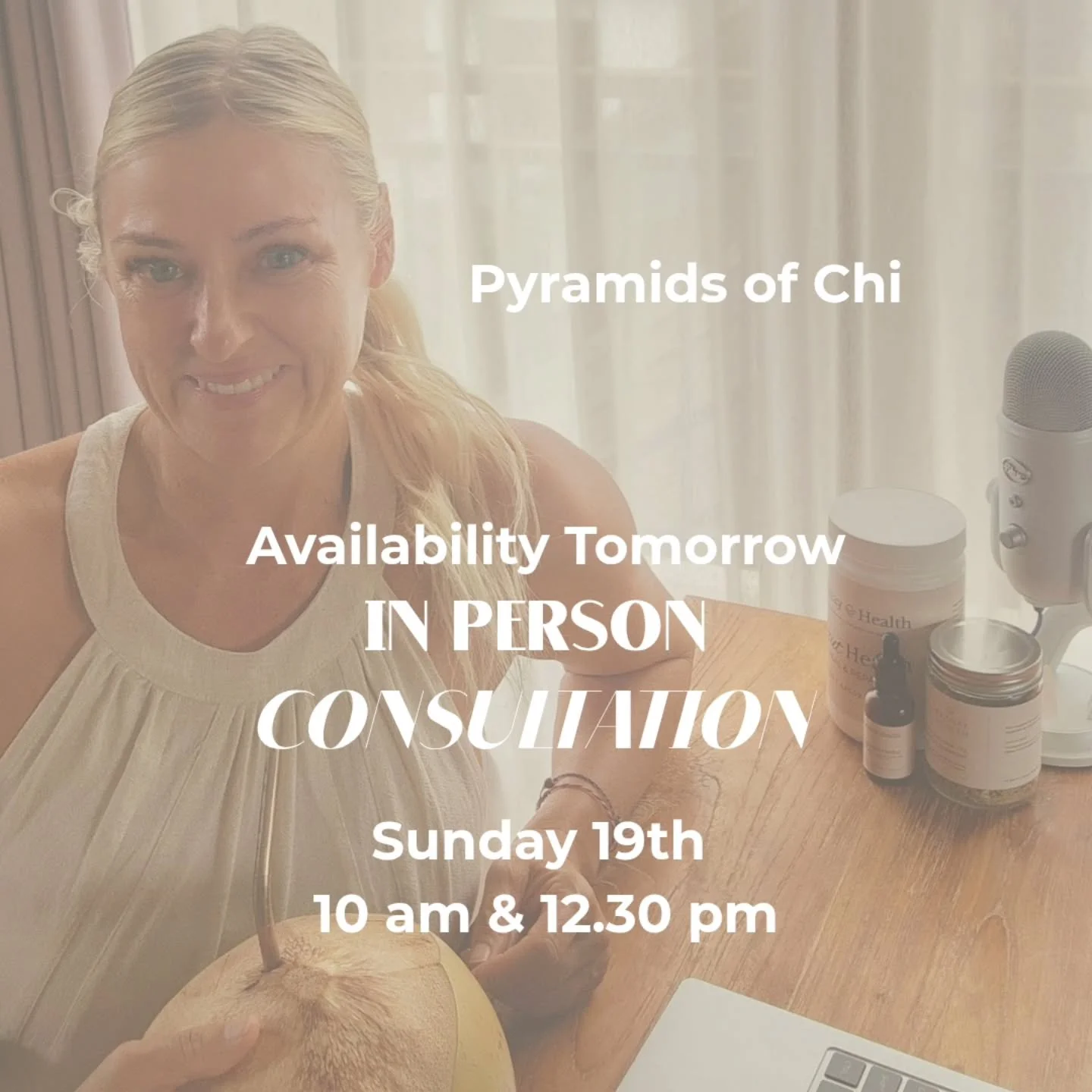 In-Person Holistic Health Consultation with a degree qualified Naturopath
Are you wanting to get to the root cause of your health concern, whether it is a hormonal imbalance, skin condition, stress, sleep, digestion, mood, anxiety, depression, weigh