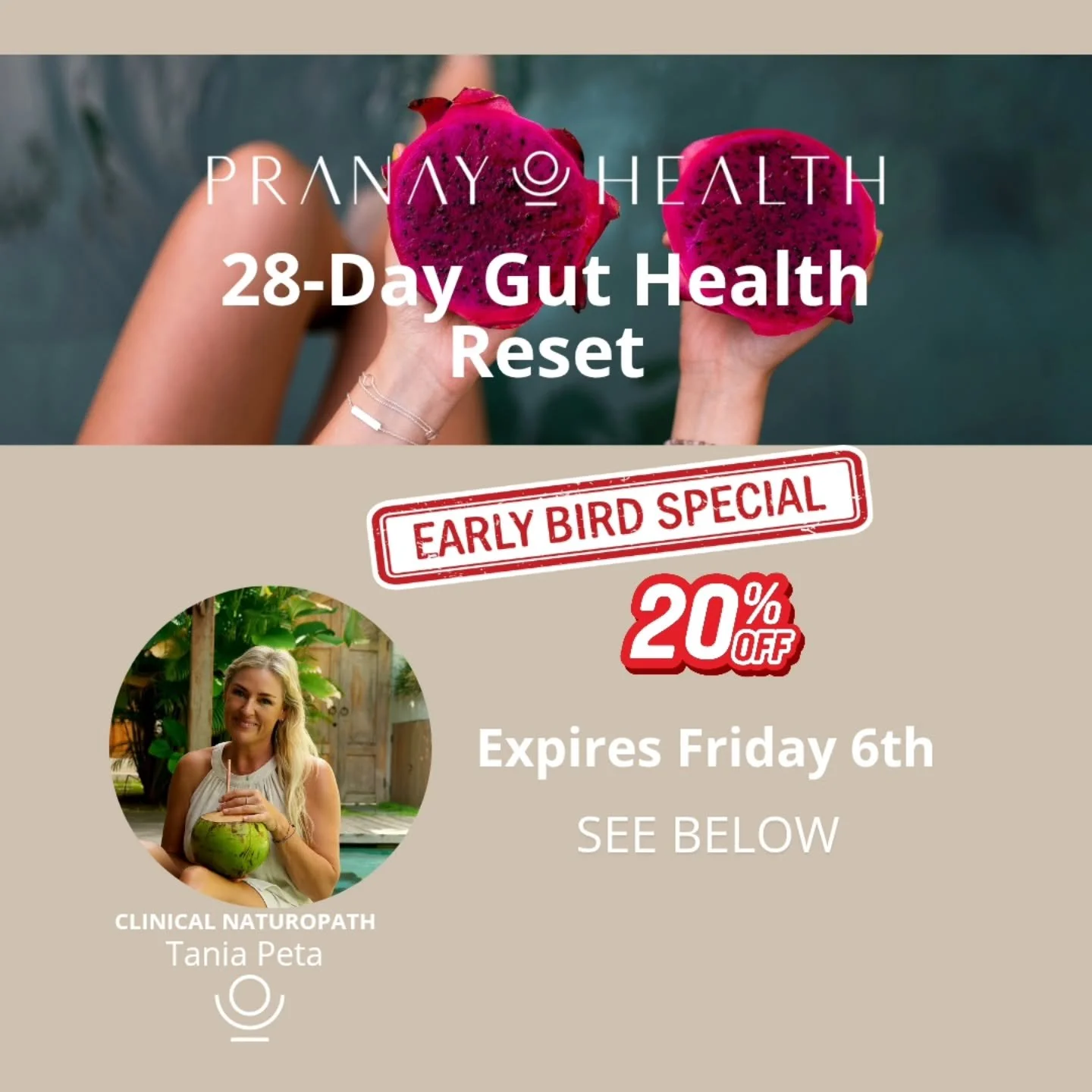 A healthy gut is the foundation for nutrient absorption, balanced hormones, strong immunity, stable blood sugar, and optimal mental and emotional health. 

Research shows that around 90% of women experience digestive symptoms, and even when the gut f