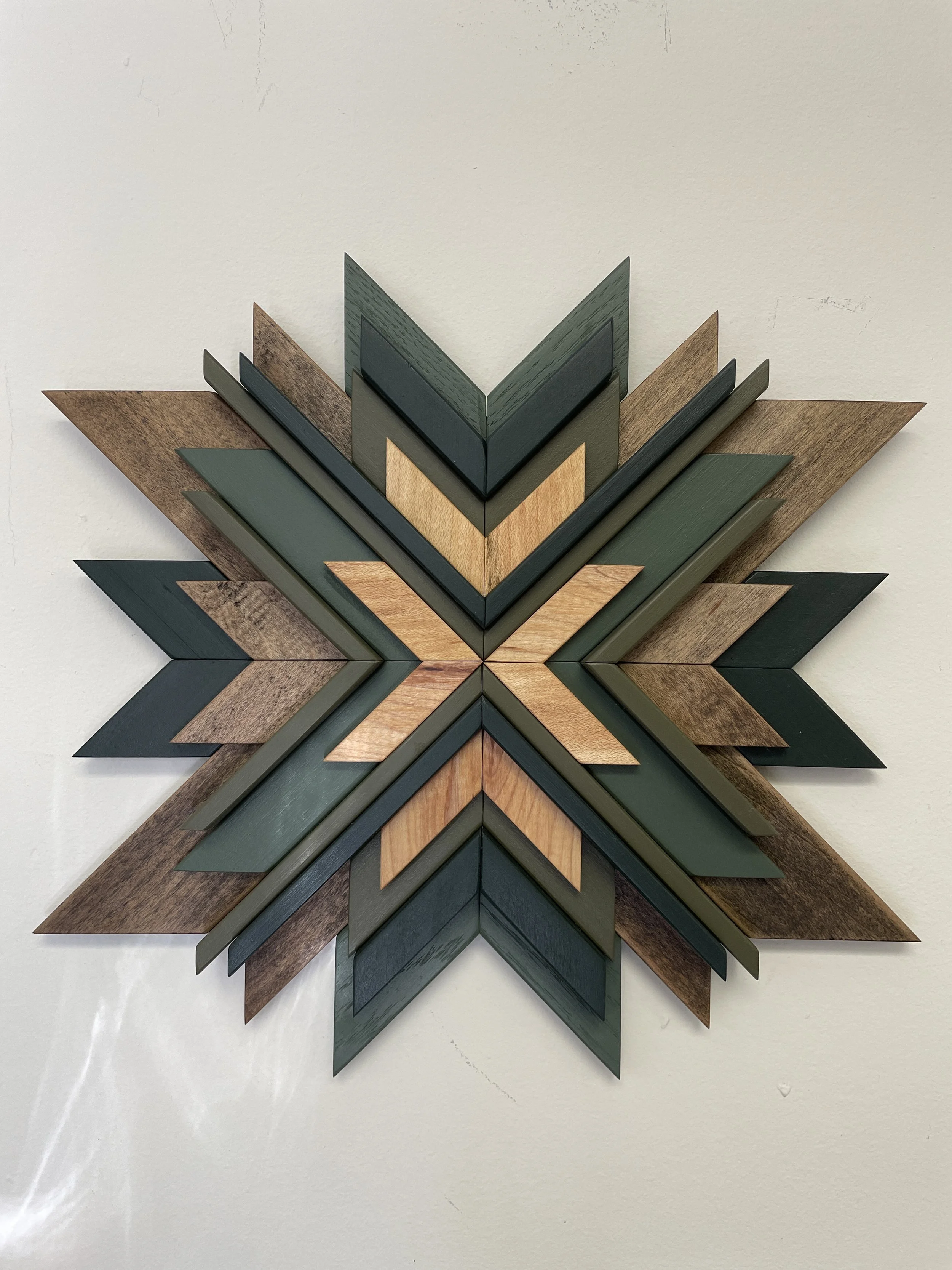 Mini Sunburst Mosaic