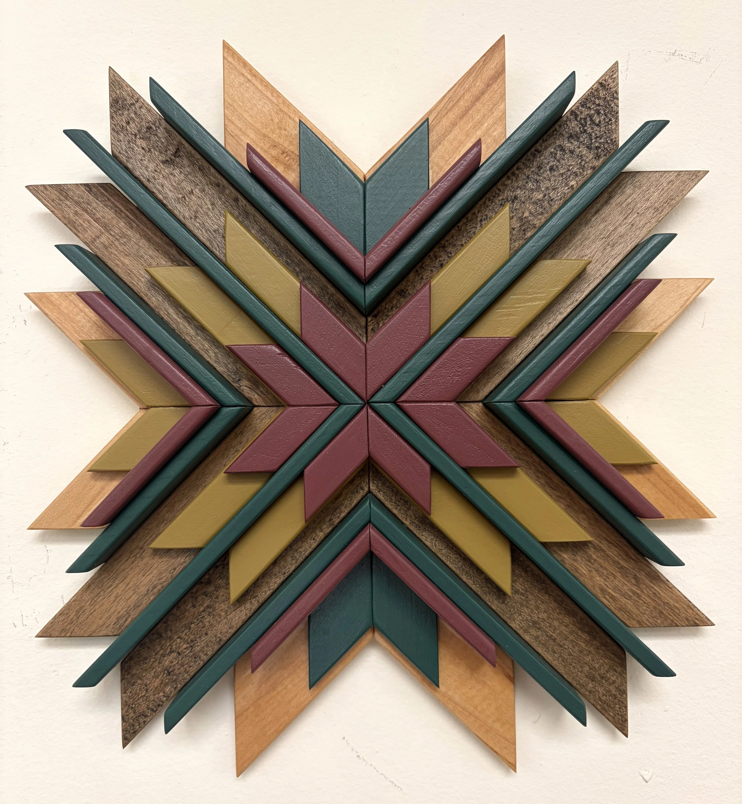 Mini Sunburst Mosaic 1