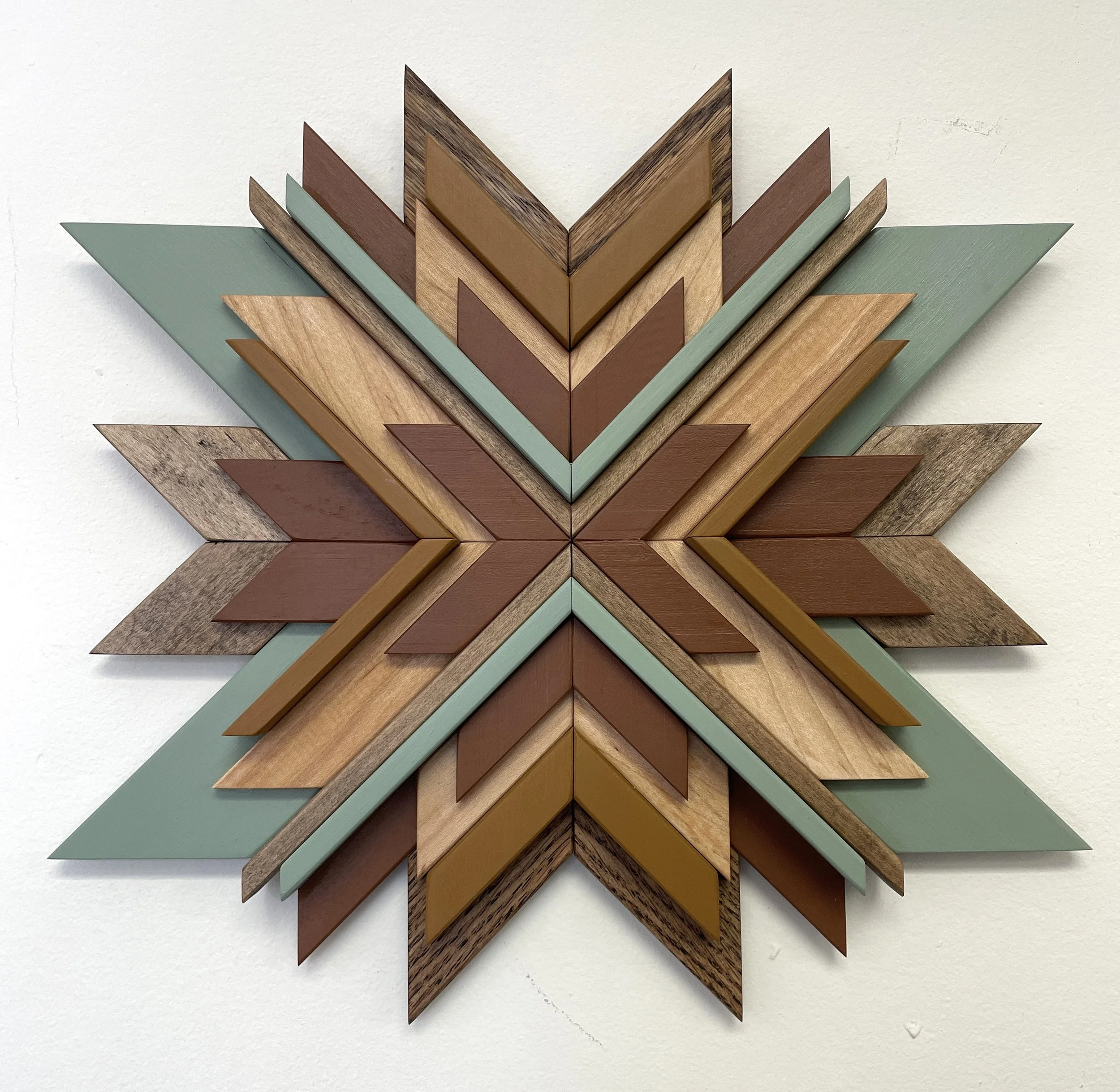 Mini Sunburst Mosaic