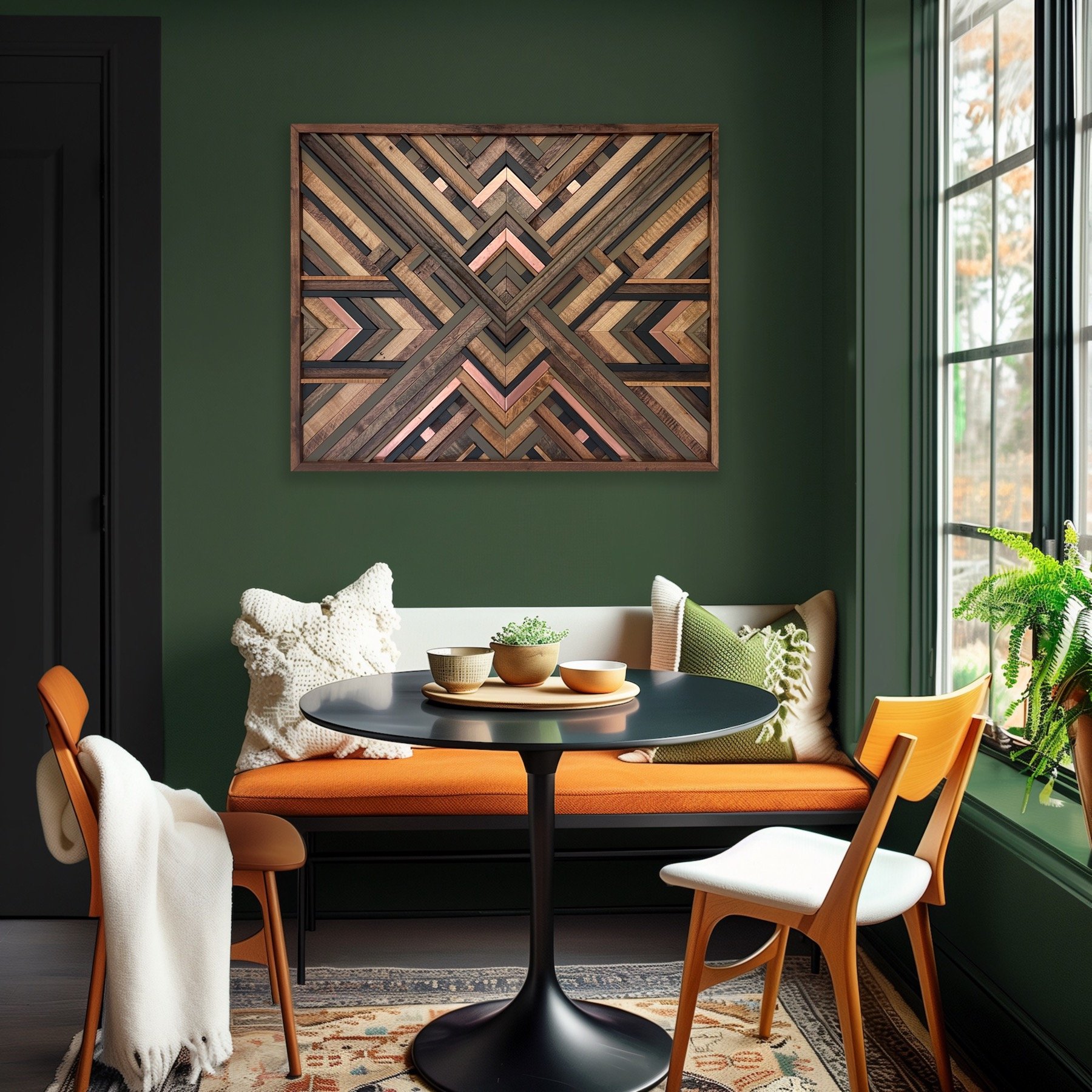 Cassia - Wooden Mosaic