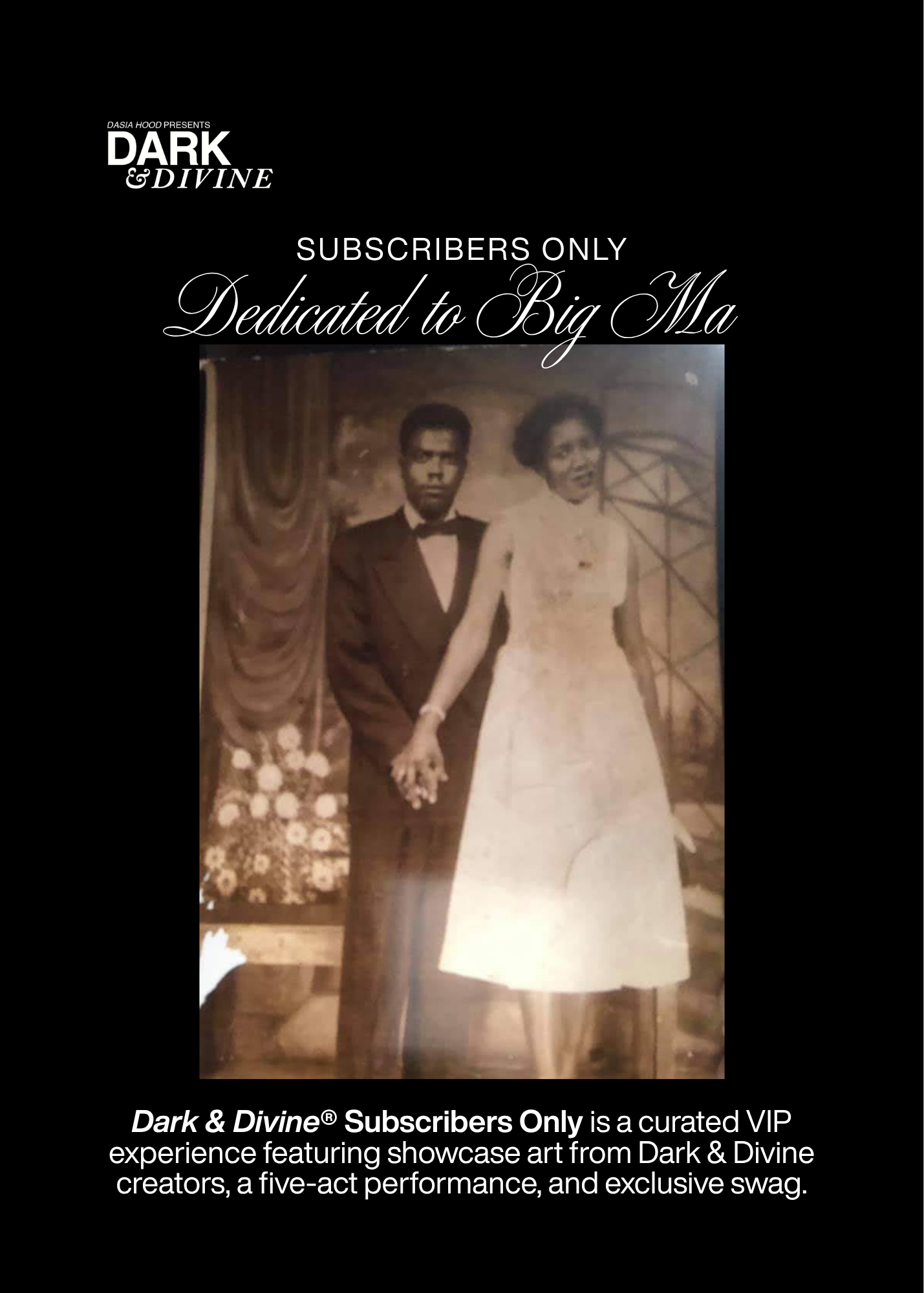 Subscribers Only: Dedicated to Big Ma