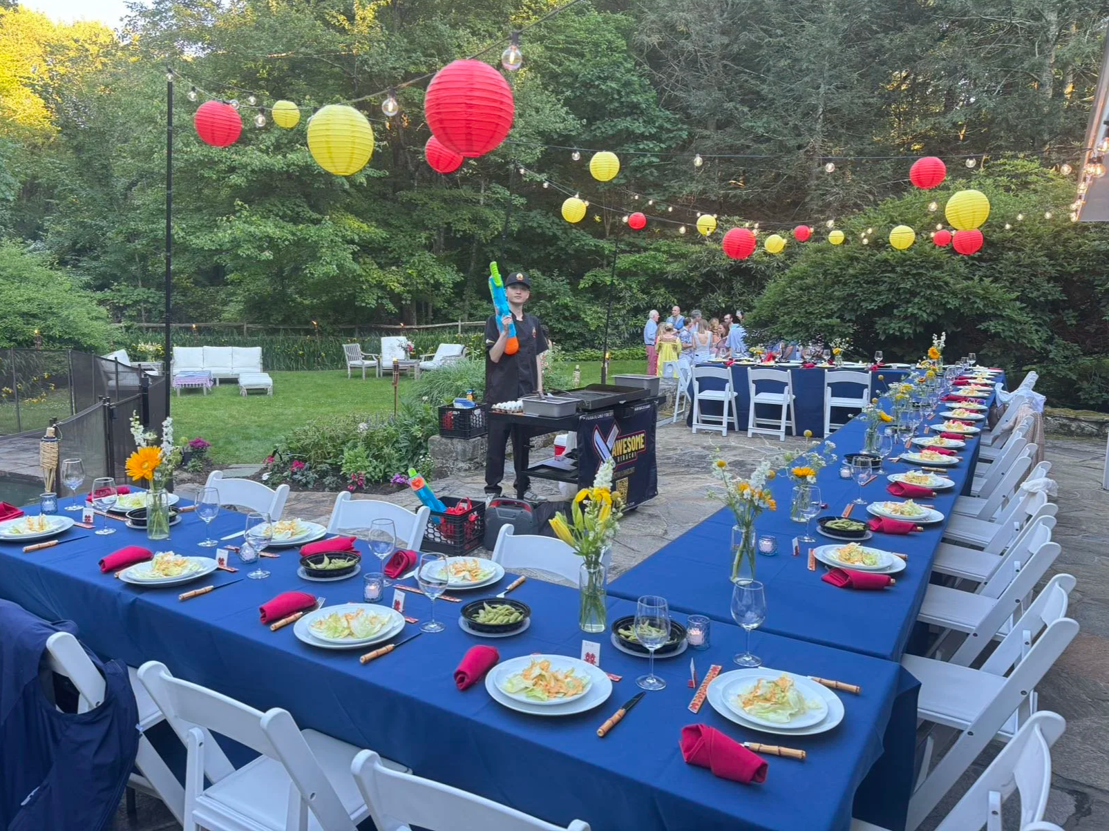Private Hibachi Chef At Home In Long Island