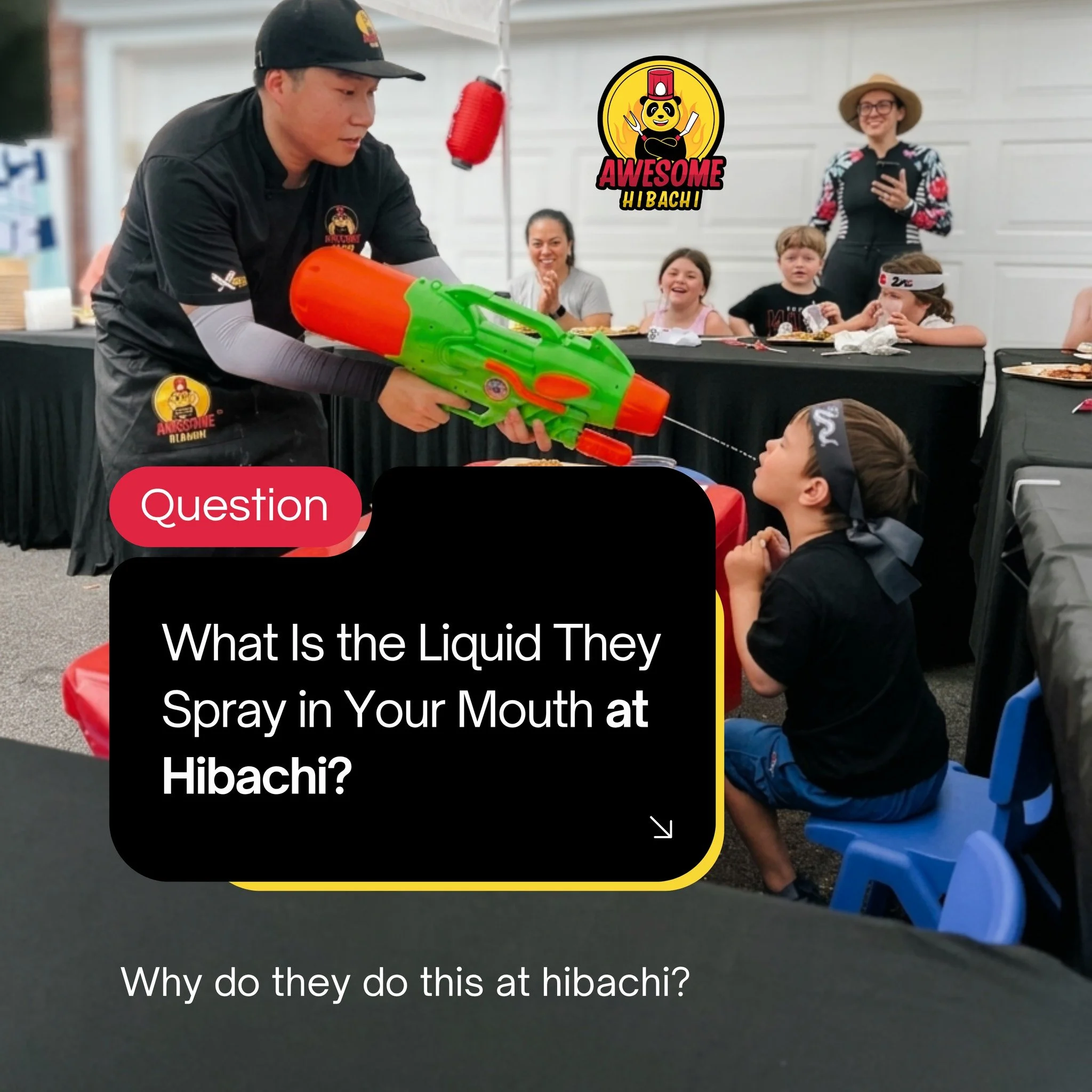 Ever wondered what that &ldquo;Mystery spray&rdquo; at hibachi is? 🍋🔥

Don&rsquo;t worry, it&rsquo;s not anything weird at all 😄
At awesome hibachi, that little spray is usually just a mix of water + lemon (or a light citrus mist) 🍋💦

It&rsquo;s