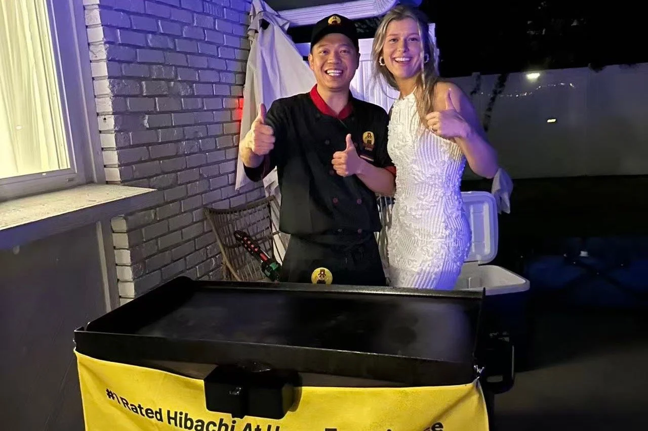Blue Ridge Labor Day Cabin Dinner: Mobile Hibachi for a Mountain Getaway