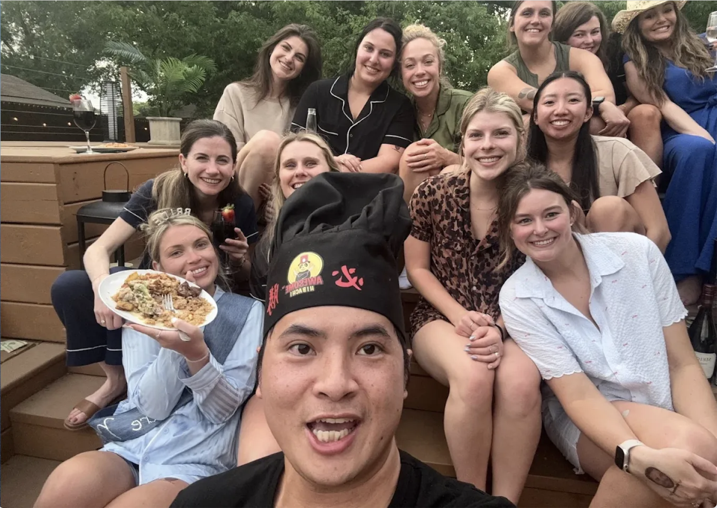 Orange County Beach House Backyard Hibachi Party From Irvine To Newport Beach