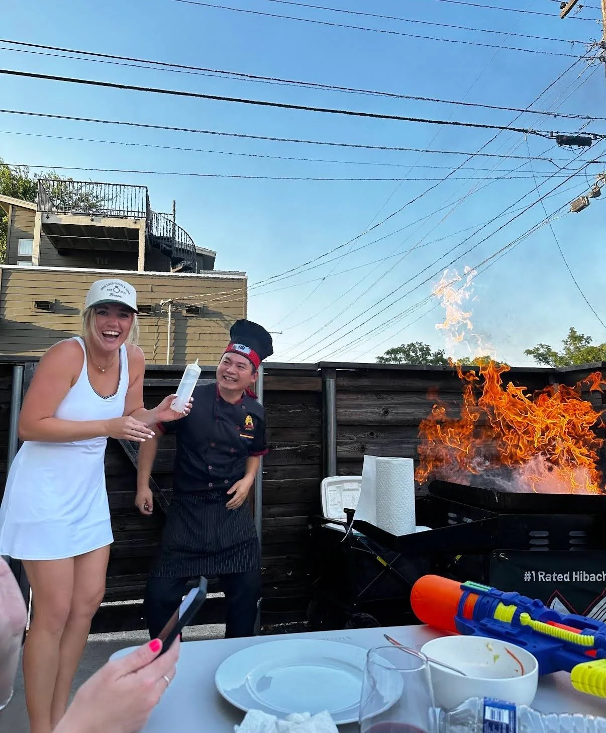 DFW Game Day Backyard Hibachi Party for Dallas, Fort Worth, Plano, and Frisco