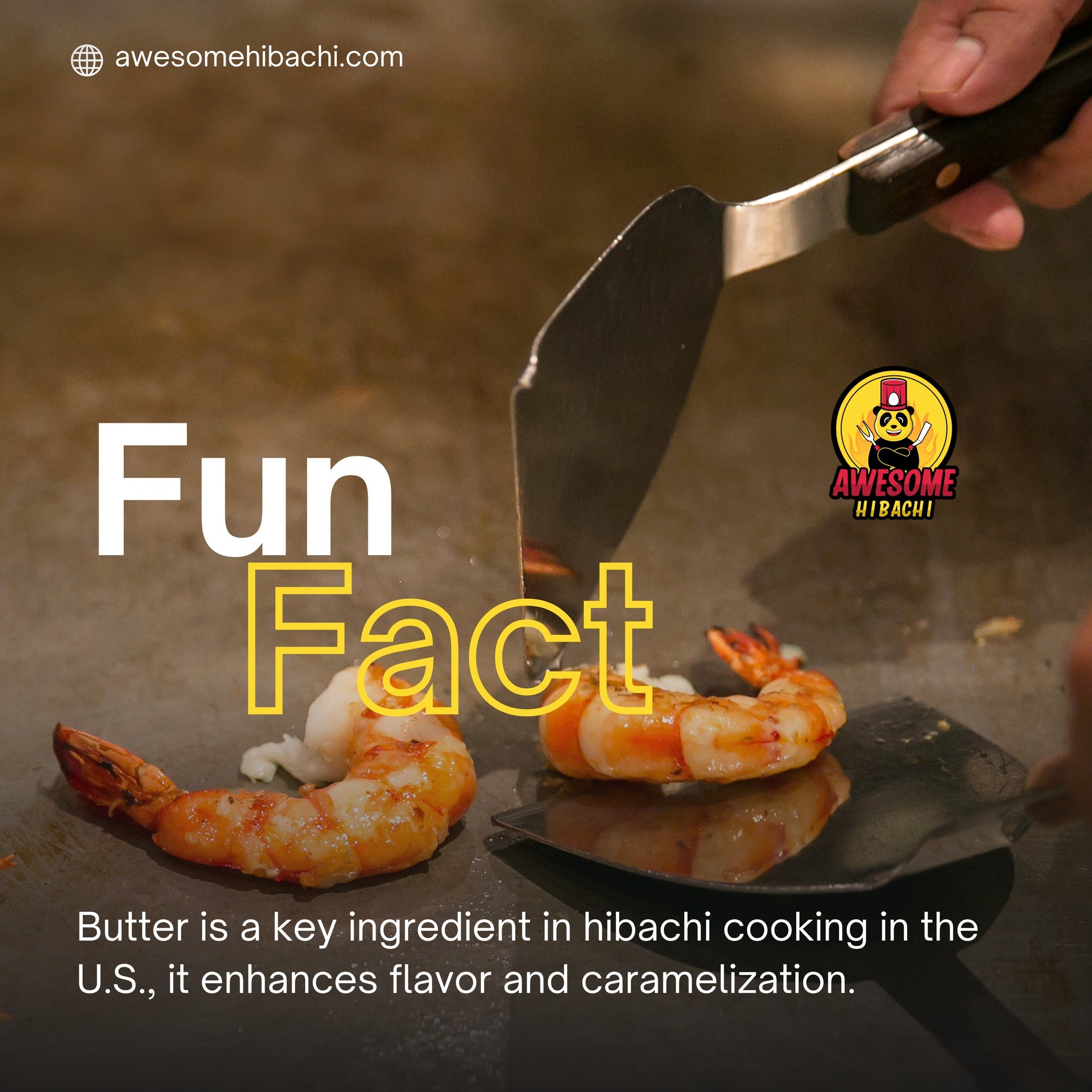 Fun fact that sounds simple&hellip; but tastes dangerously good 😭🧈🔥

Hibachi chefs in the U.S. Don&rsquo;t just cook food&hellip; they *perform magic with butter*.

Because butter = flavor + caramelization + that &ldquo;Why does this taste so good