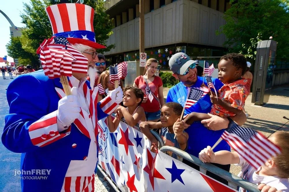 Fair St. Louis Parade Spectators