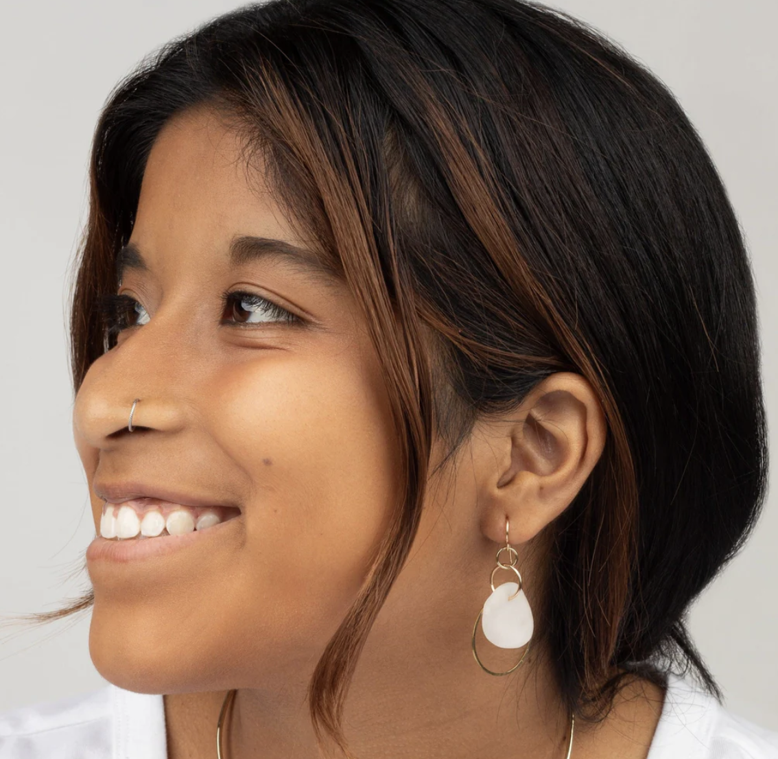 Forai Hadeelah Porcelain Earrings