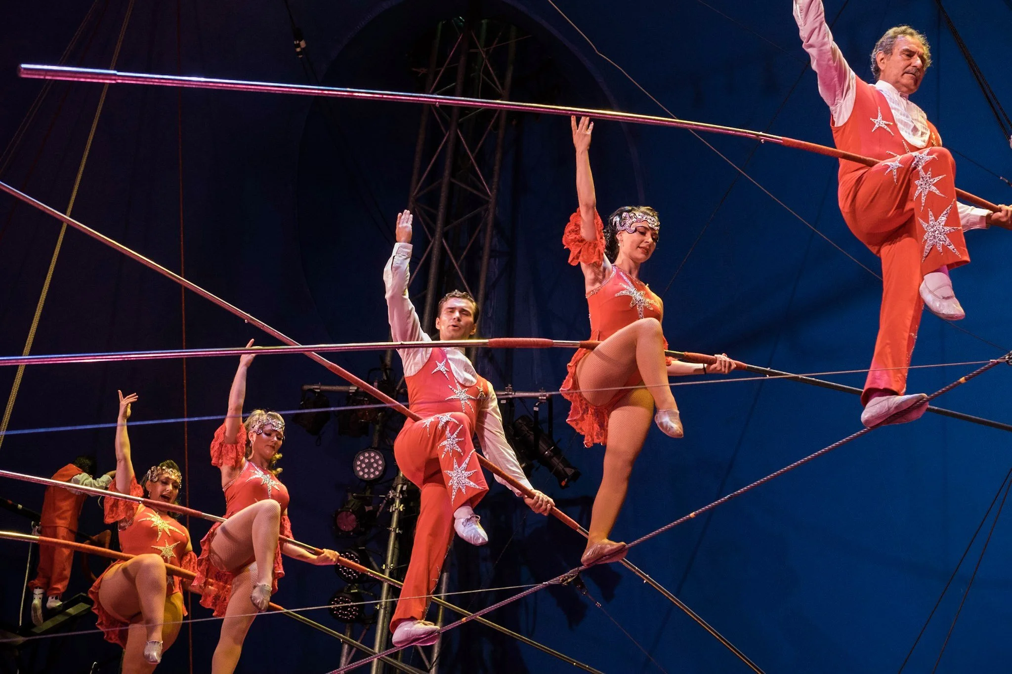 Flying Wallendas Tightrope Walk