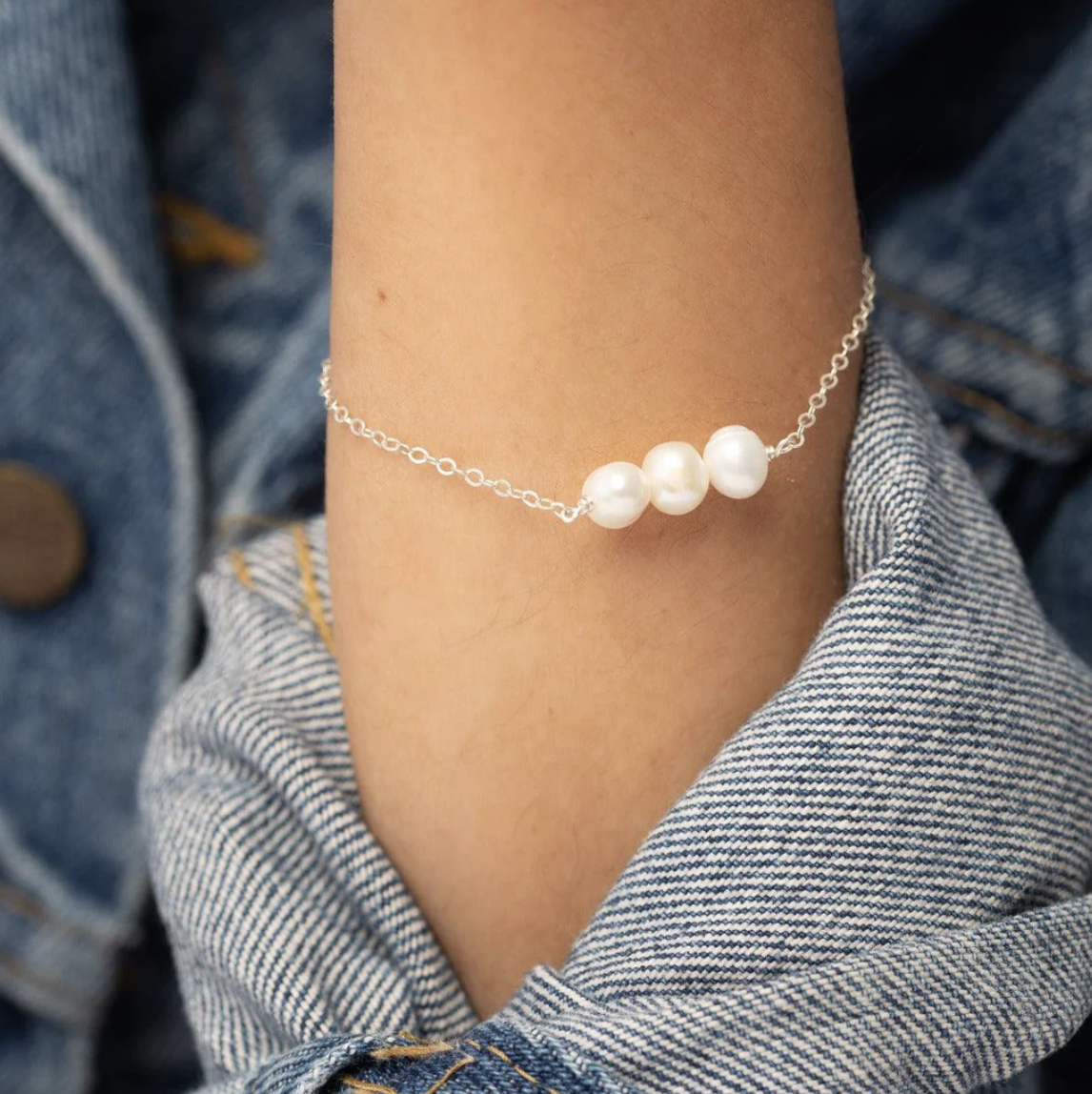 Forai Leeda Pearl Bracelet