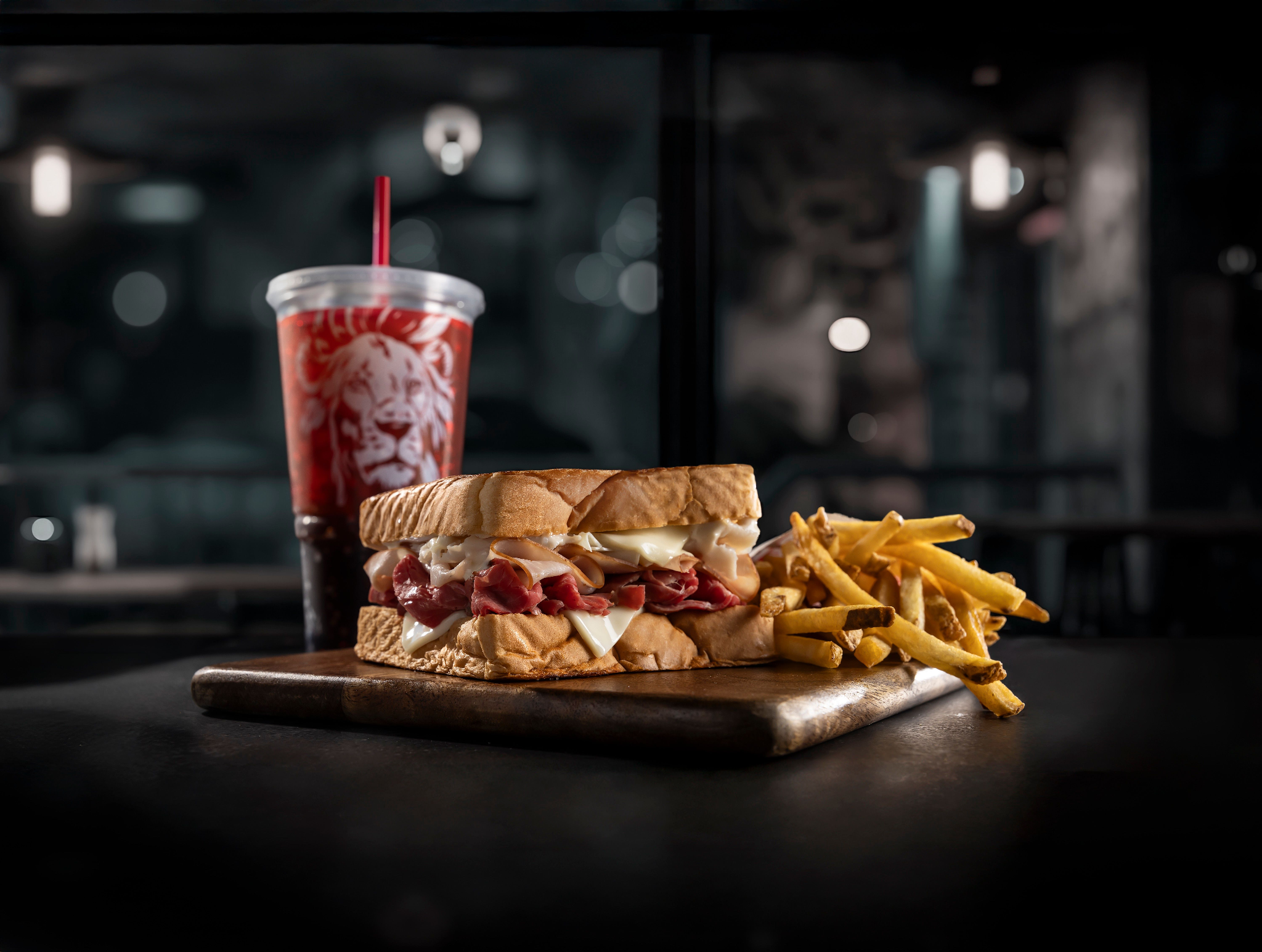 Lion’s Choice Triple Dare Sandwich