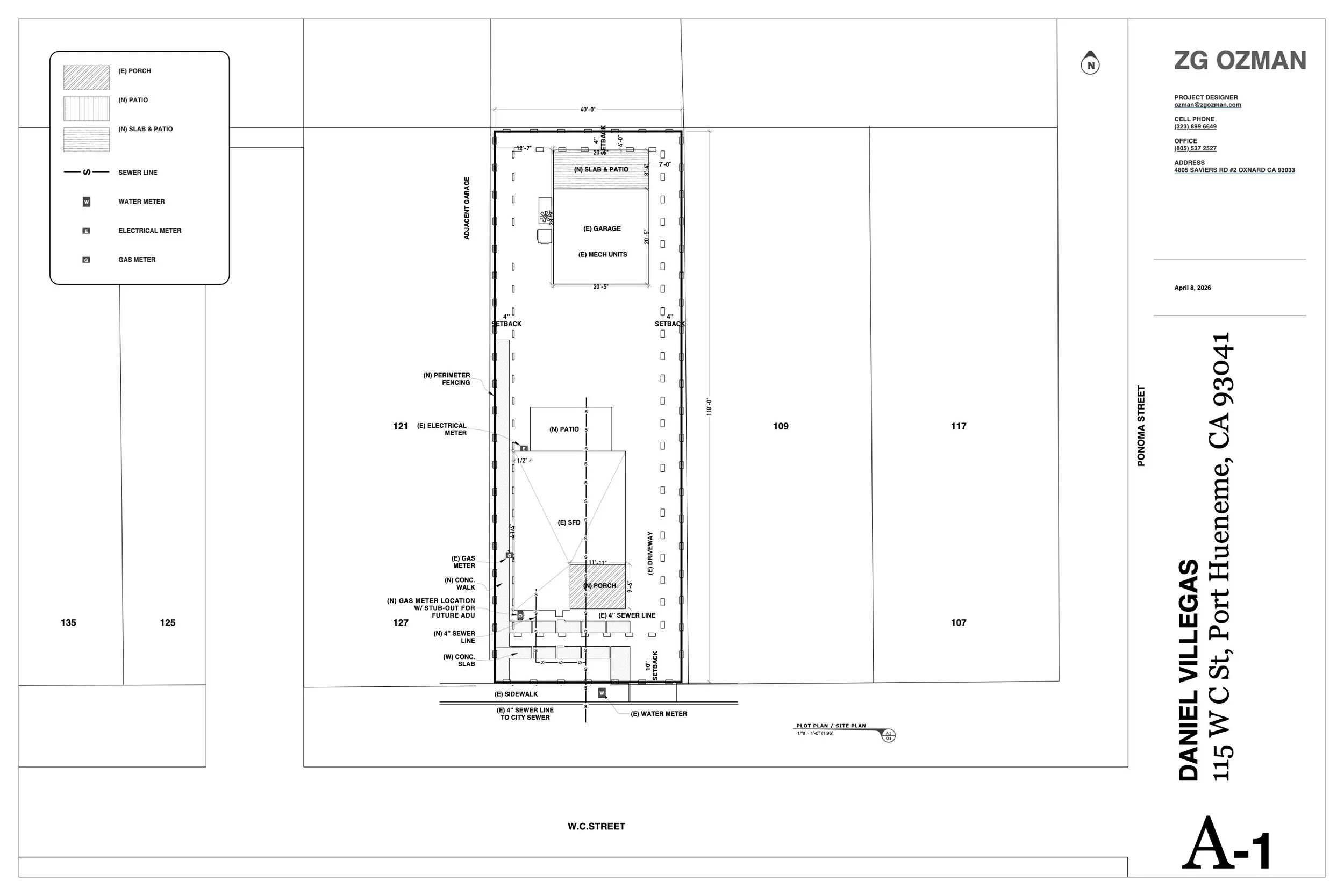 115 W C St, Port Hueneme, CA 93041_2_A-1_ PLOT PLAN (SITE PLAN).jpg