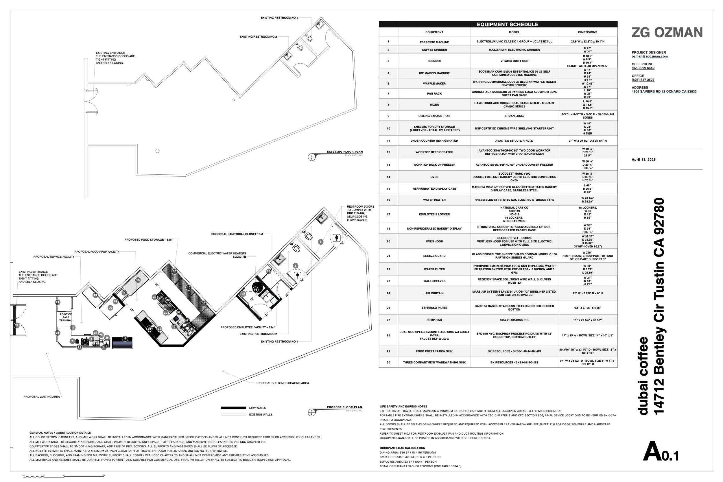14712 Bentley Cir Tustin, CA 92780_ANWAR ALDABBAGH_CorP4_BuildingPermit_03_FLOOR PLANS AND EQUIPMENT LAYOUT.jpg