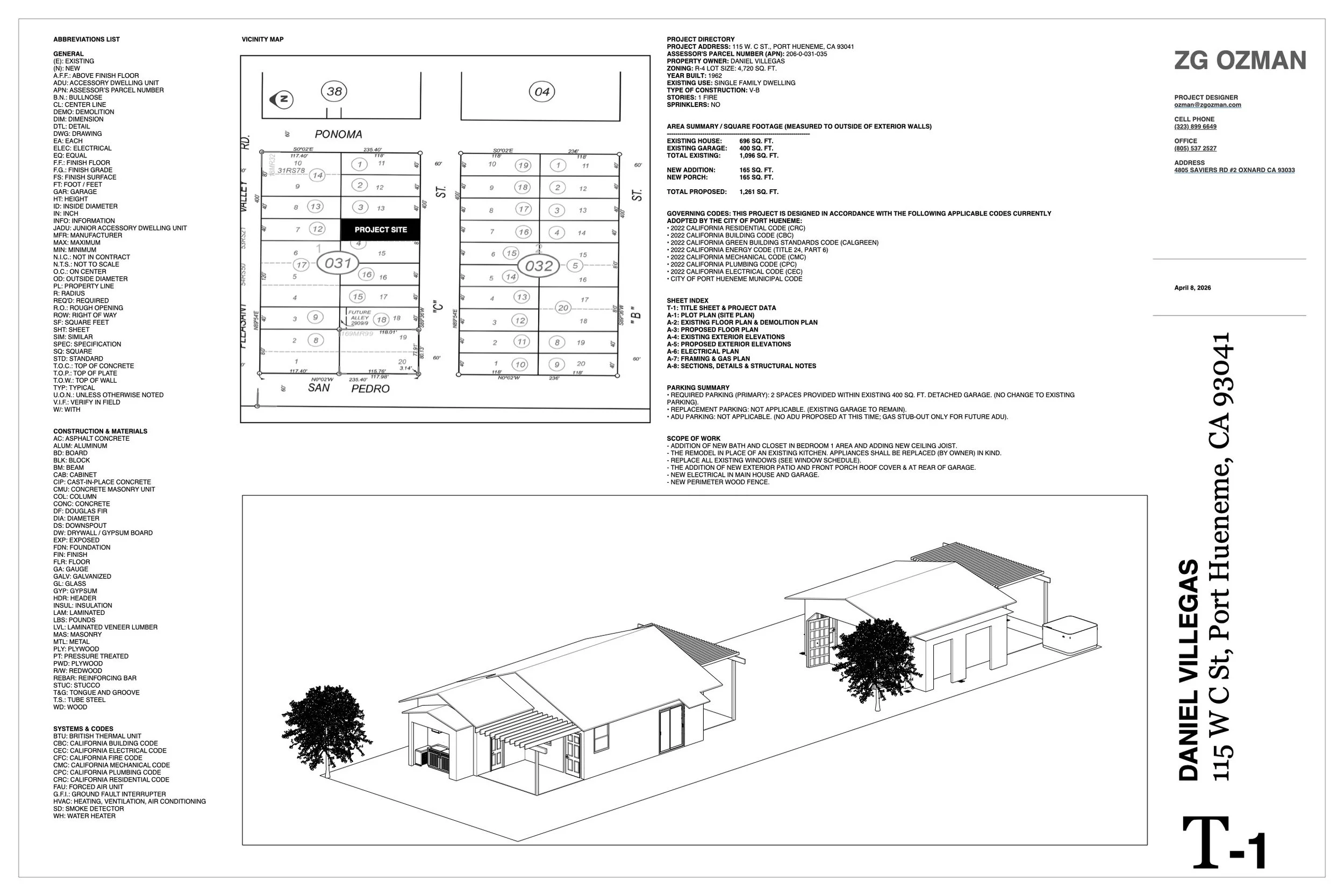 115 W C St, Port Hueneme, CA 93041_1_T-1_ TITLE SHEET & PROJECT DATA.jpg