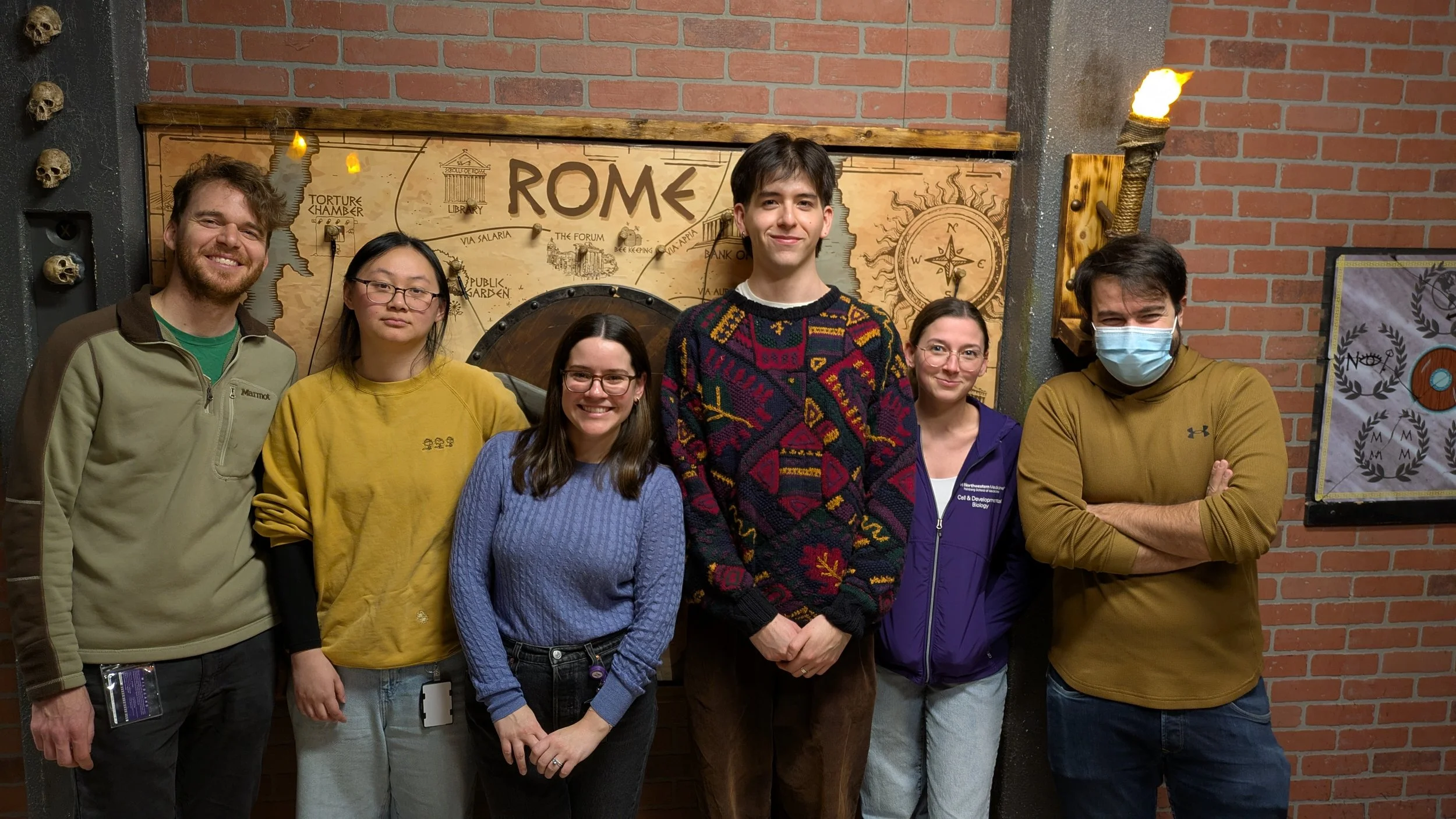 Escape rooms are our holiday tradition! We report that we got out with plenty of time and only a few arguments, no tears!