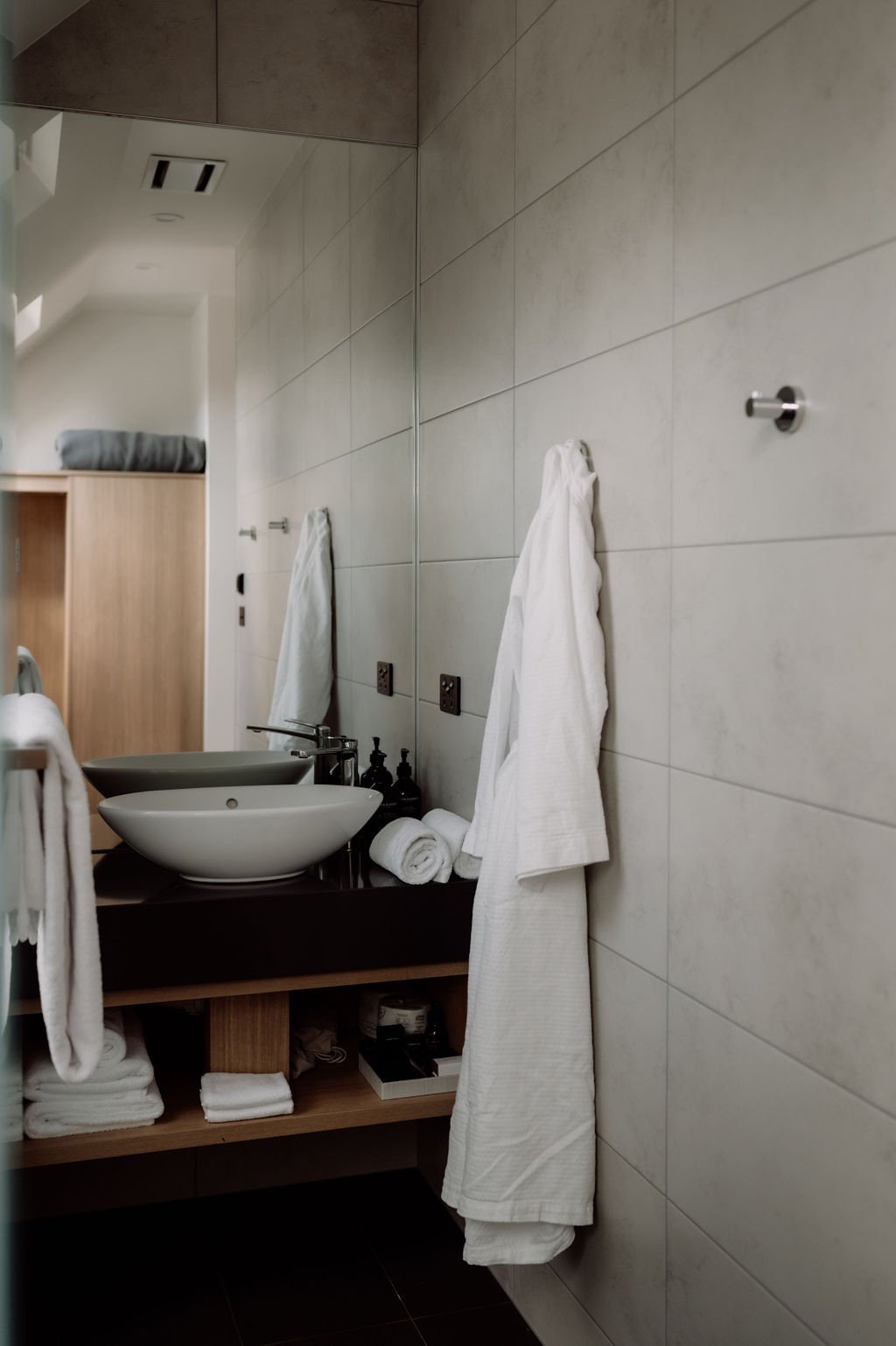 Bathroom in boutique accommodation at Prospect House in Richmond