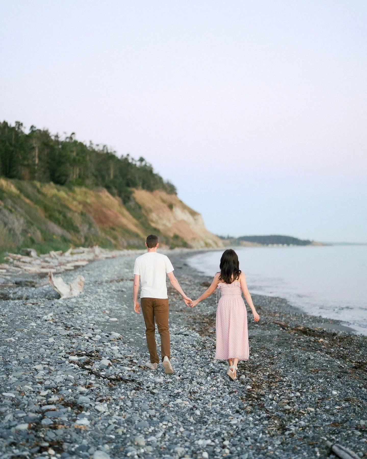 Sunset, ocean waves, and two people in love. 
Such a beautiful evening capturing this sweet engagement session on the beach. #SeattlePhotographer #SeattleEngagement #BeachEngagement #SunsetEngagement #SeattleWeddingPhotographer #EngagedLife #CouplesP