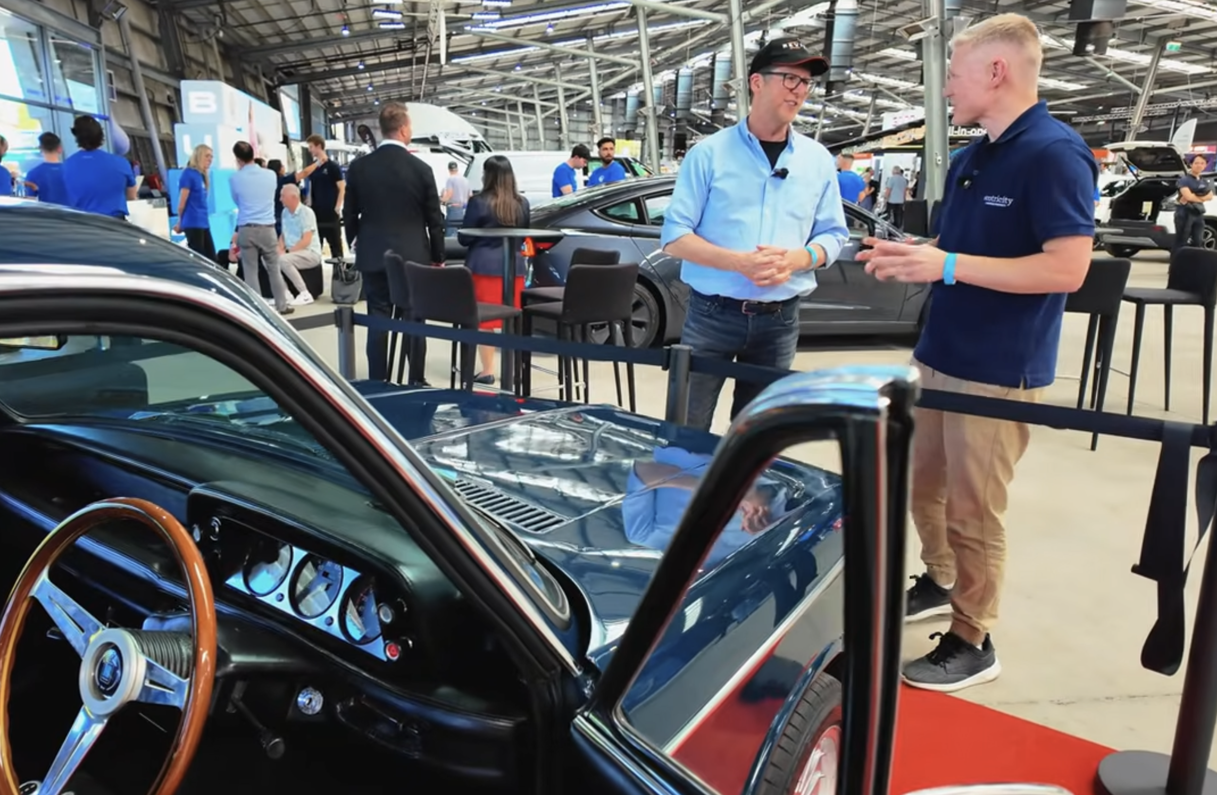 Revival on show at Everything Electric in Melbourne — watch Scott’s interview with Gav from EcotricityNZ