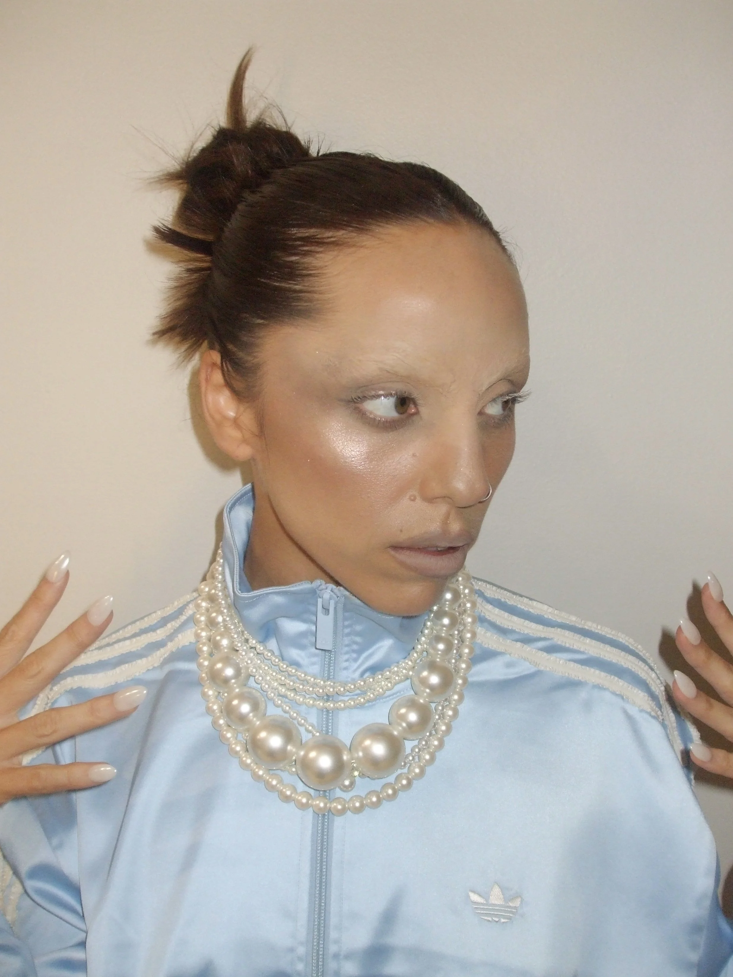 Blocked out Brows // Editorial Shoot BTS