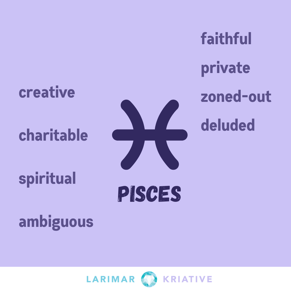 Pisces Rising Sign — Larimar Kriative