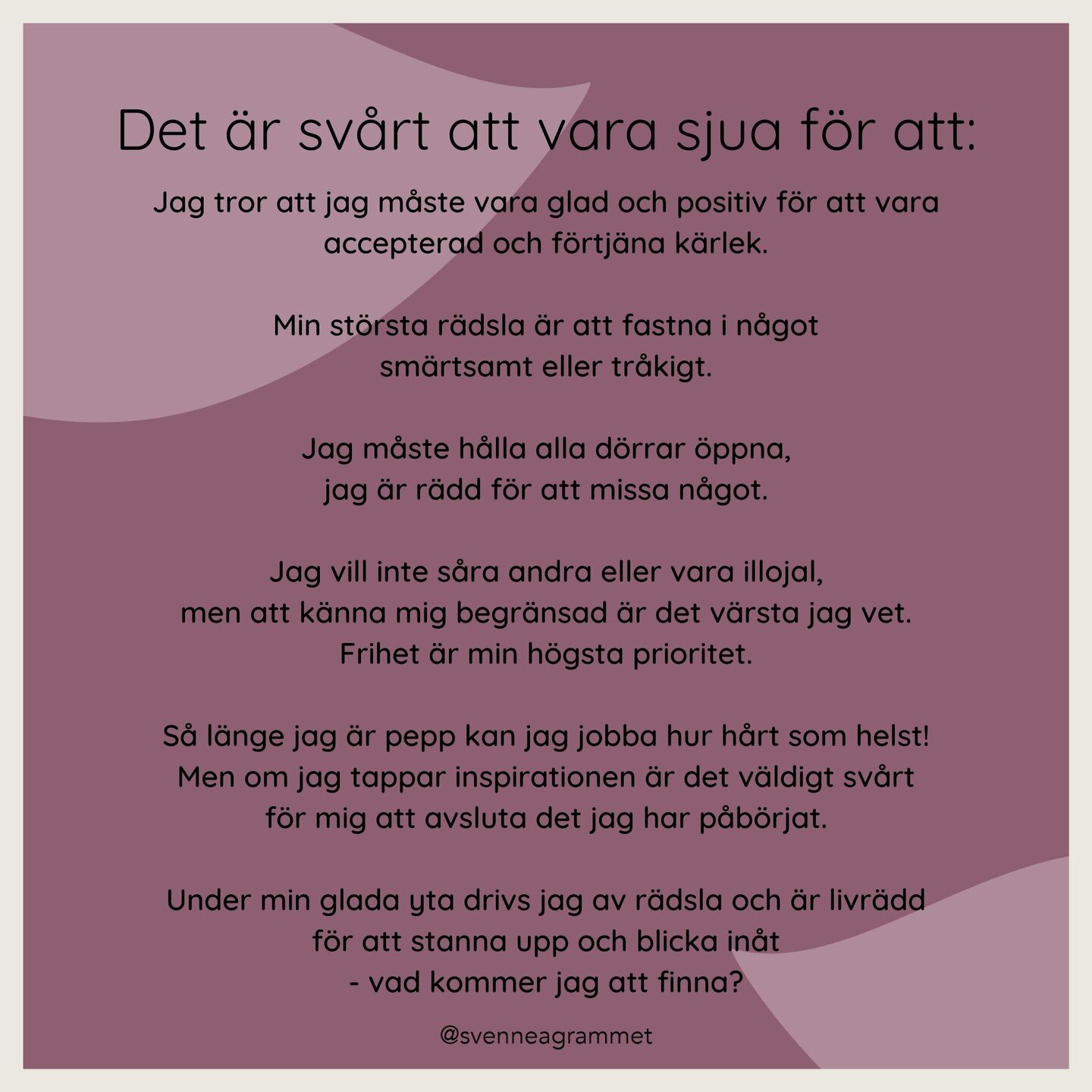 Empati &auml;r en av de viktigaste g&aring;vorna som enneagrammet ger, genom att vi f&aring;r inblick i andras sm&auml;rta och r&auml;dslor. 

Det g&ouml;r det l&auml;ttare att f&ouml;rst&aring; och ha t&aring;lamod med deras tankar, k&auml;nslor och