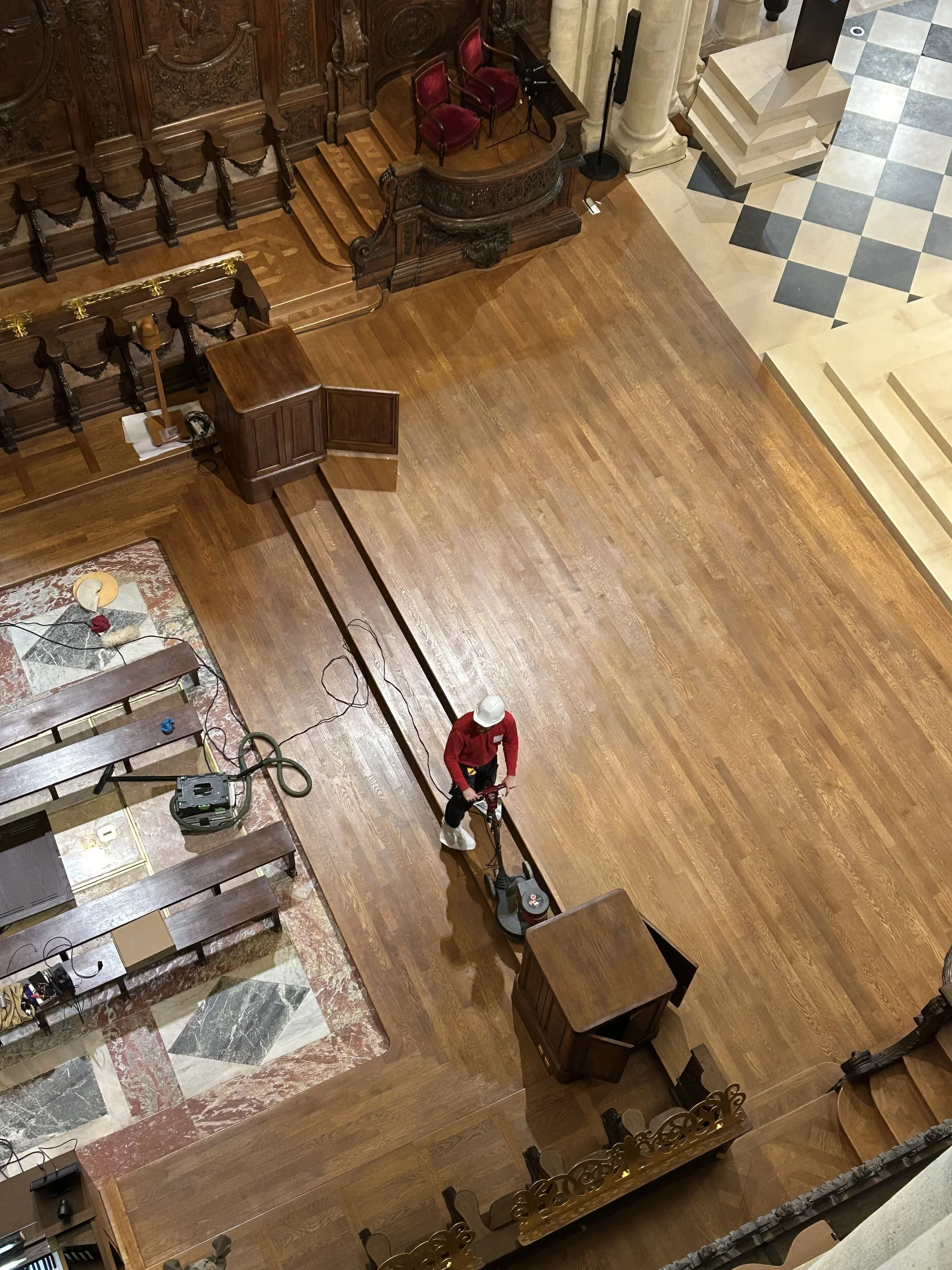 Parquet des Stalles Notre-Dame