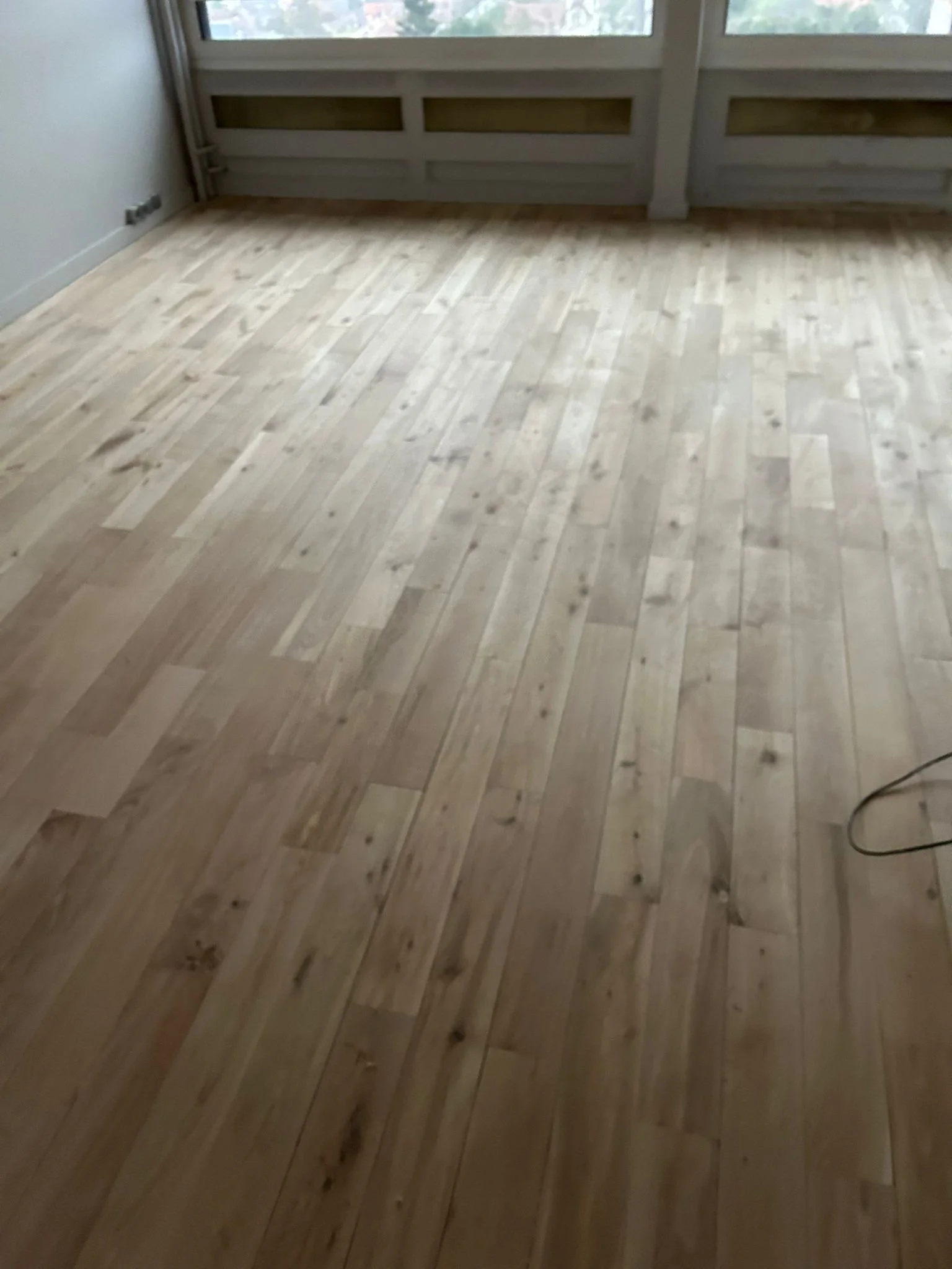 Pose parquet à l'anglaise