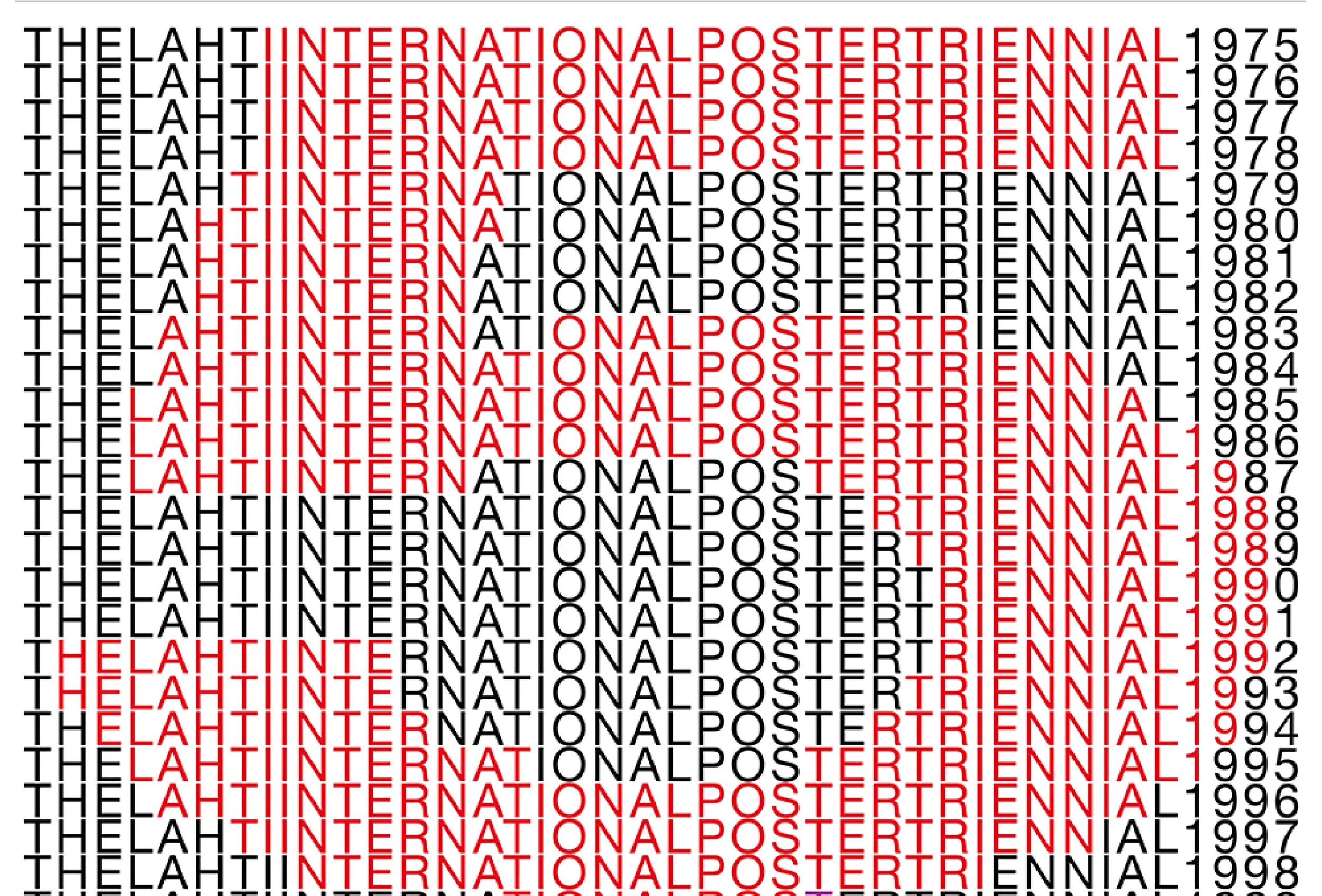 50th Anniversary of The Lahti International Poster Triennial 2025