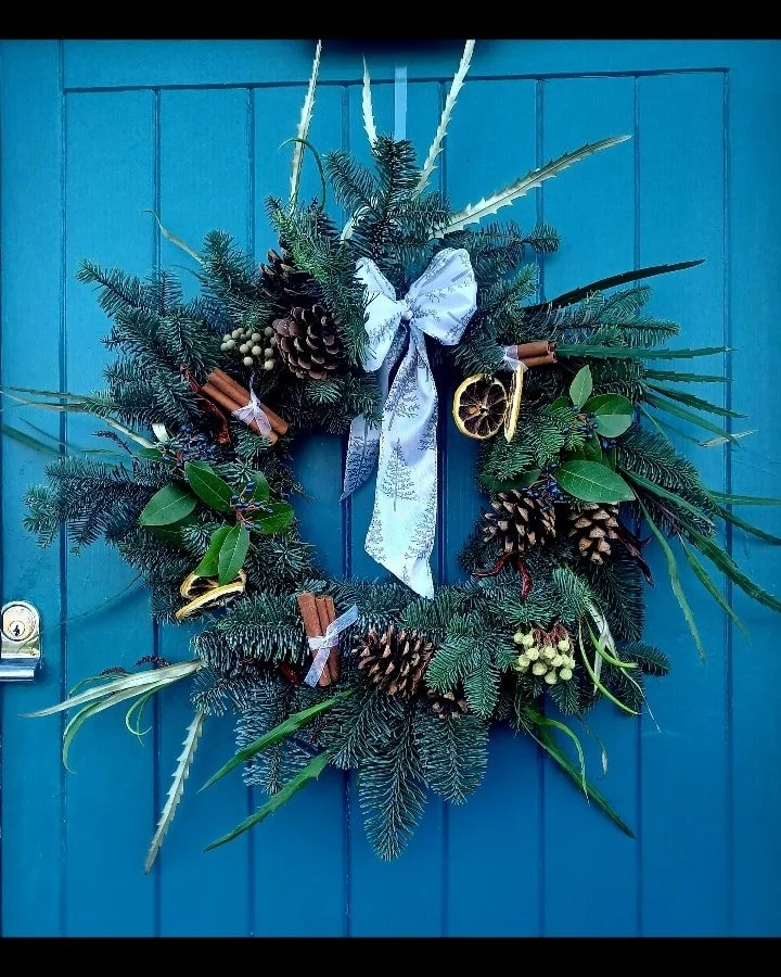 “Make Your Own Luxury Christmas Door Wreath”