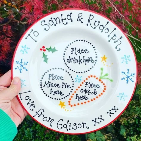 “Paint A Plate For Santa” Family Workshop