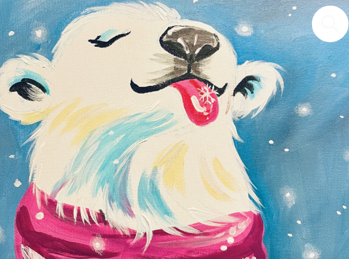 A Taste of Winter Family Painting Workshop