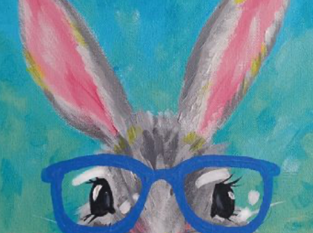 Hipster Bunny – Family Painting Workshop