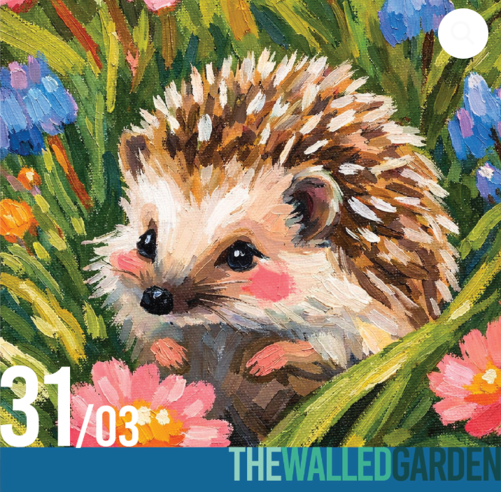 “Spike” Family Painting Workshop 9:30am at The Walled Garden