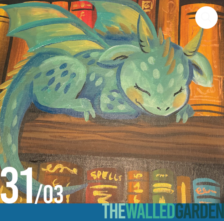 The Librarian’s Assistant” Family Painting Workshop 2pm at The Walled Garden