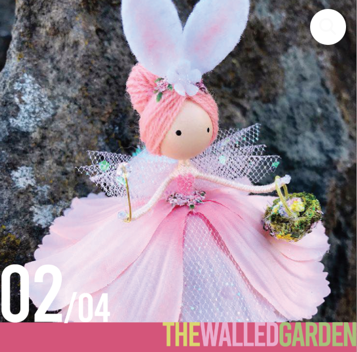 “Easter Bunny Fairy” Family Workshop 9:30am at The Walled Garden