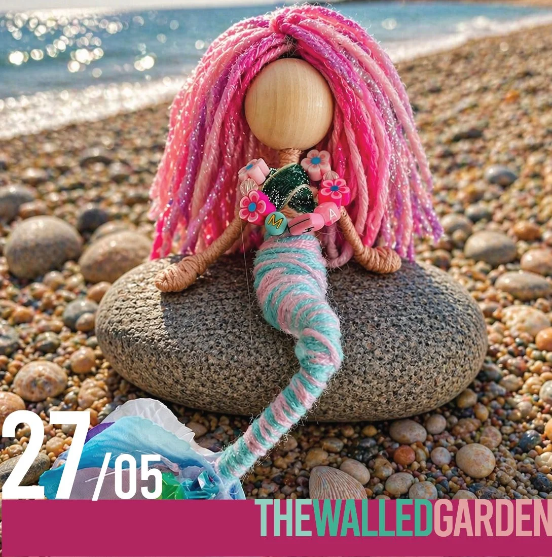 “Mini Mermaid” Family Workshop 2pm at The Walled Garden