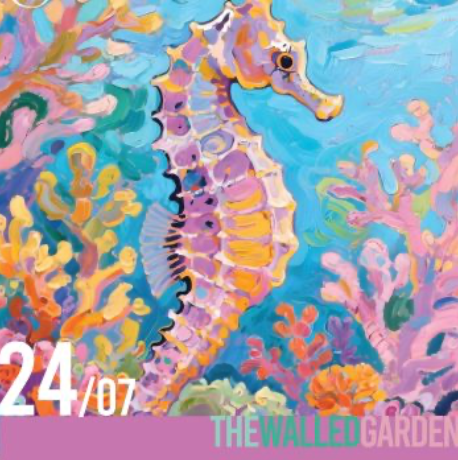 Seahorse Family Painting Workshop 9:30am