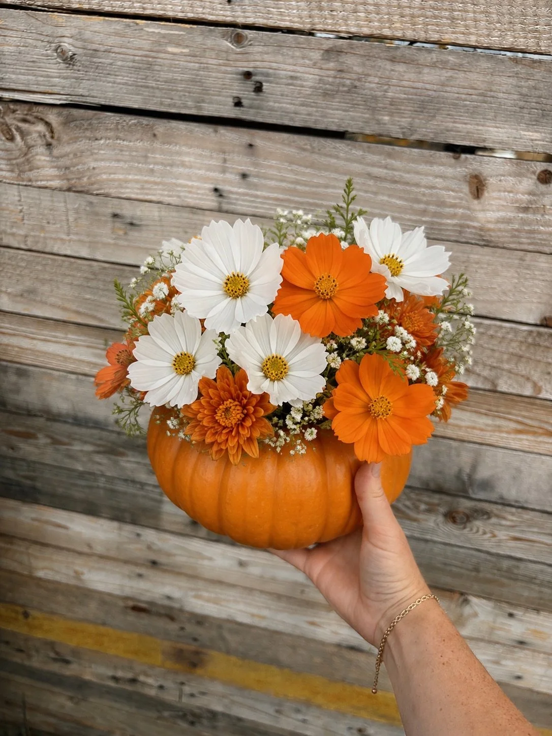 The Flower Workshop At Rosie's Petal Patch, Featuring Pumpkins!