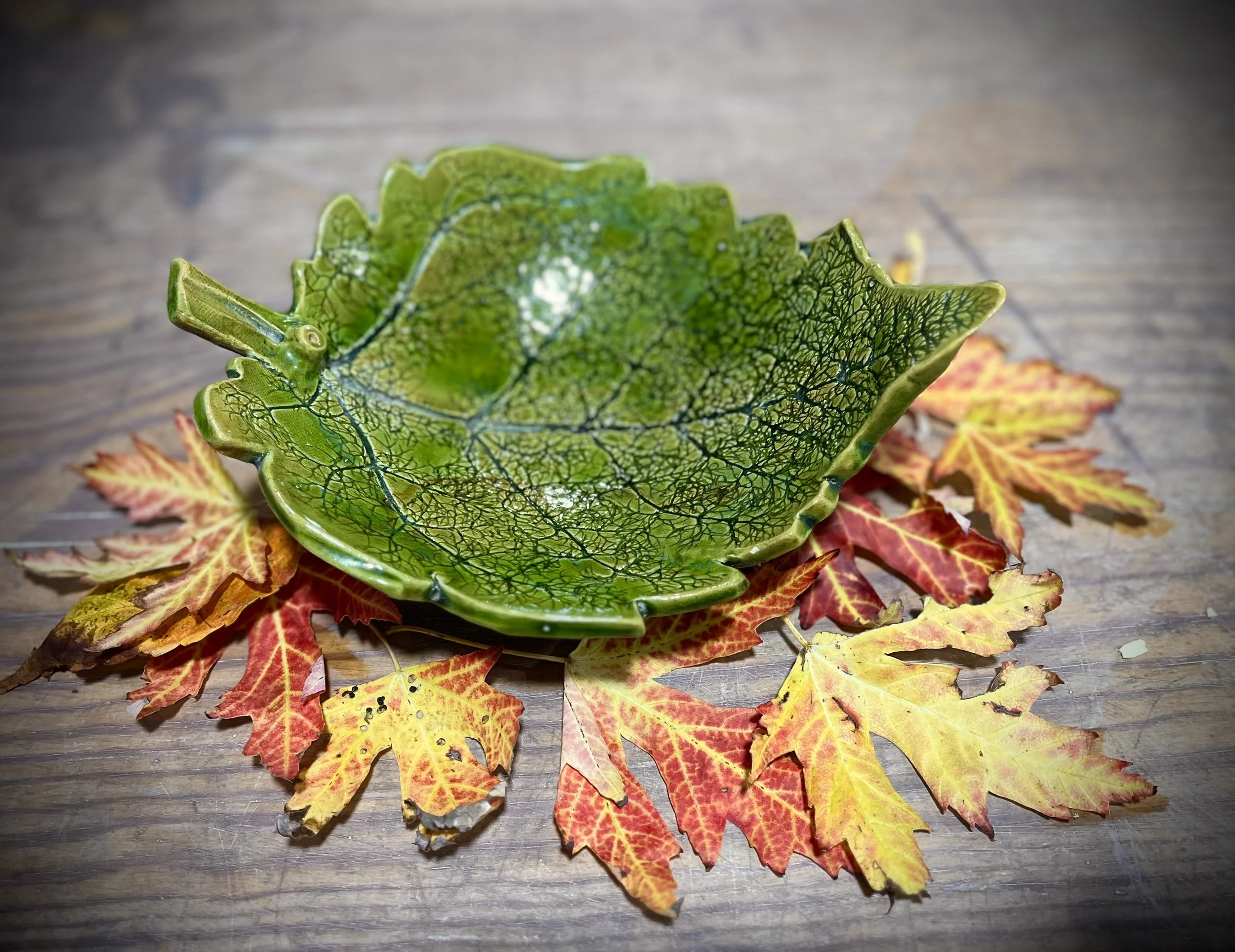 Autumn Leaf Dish Hand-Building Workshop