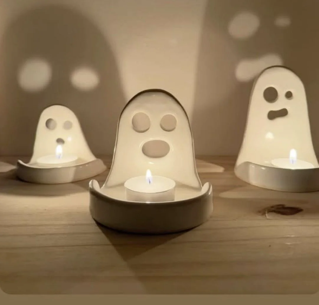 Kids’ Half-Term Halloween Workshop  Create a Spooky Ghost tealight! 