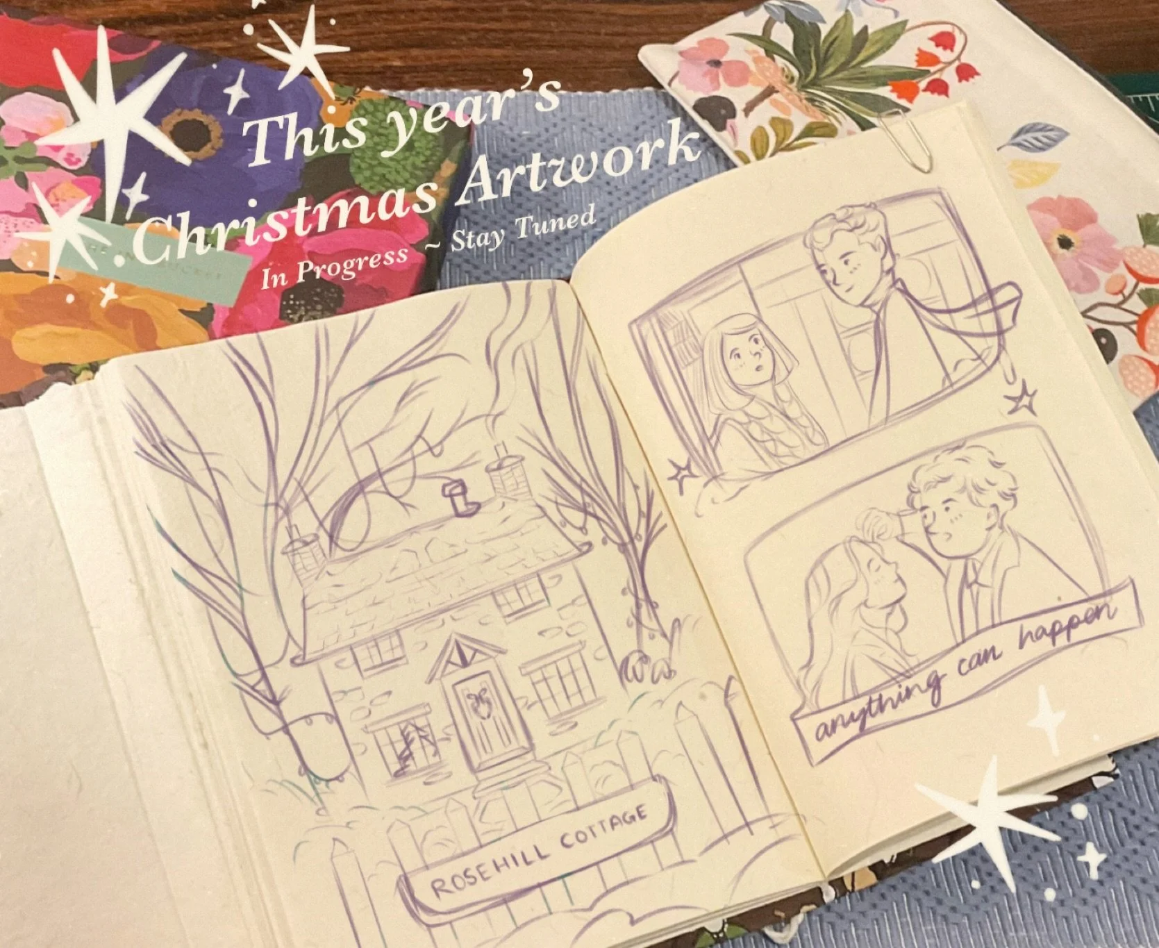 ✨ The Holiday ✨ .. Meet-cute.. 💖🎄❄️🍃✨
A movie so special it lives in our hearts.. cosily warming our hearts with each smile, each kiss.. and just simply the mere thought that anything can happen.. all the magic is out there awaiting you.

Illustra