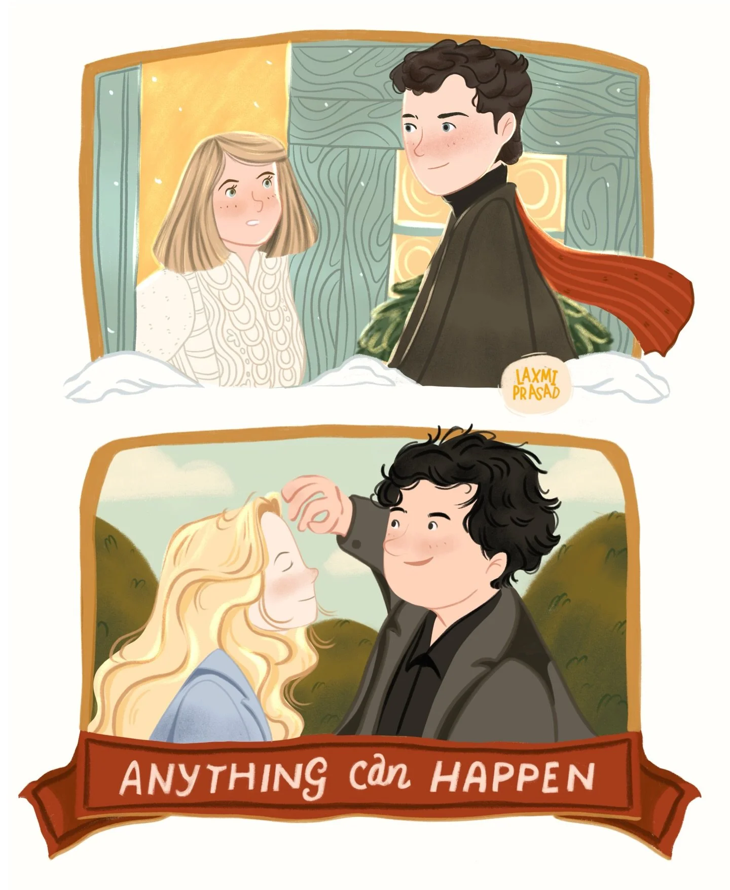 Merry Christmas Eve 🎄💖❄️✨ .. As my husband and I watch The Holiday today, I kept feeling how often we forget that anything is truly possible. That the magic lies in the unexpected, not in the perfectly planned life.

Just like Amanda and Iris findi